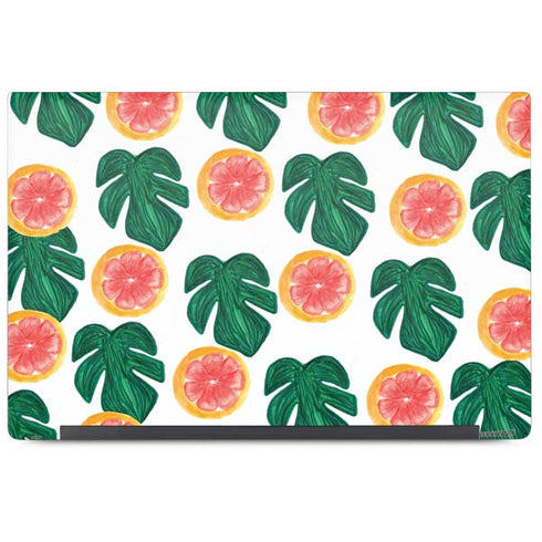 Bouffants and Broken Hearts Tropical Leaves and Citrus Dell Latitude Skin