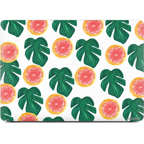 Bouffants and Broken Hearts Tropical Leaves and Citrus Apple MacBook Air Skin