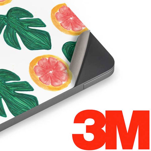 Bouffants and Broken Hearts Tropical Leaves and Citrus Apple MacBook Air Skin