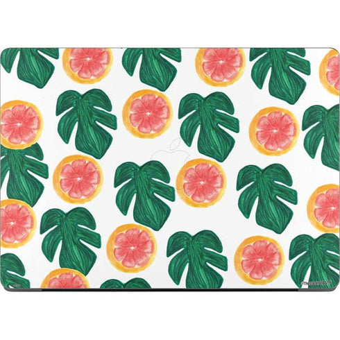 Bouffants and Broken Hearts Tropical Leaves and Citrus Apple MacBook Pro 14-inch Skin