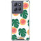 Bouffants and Broken Hearts Tropical Leaves and Citrus Moto G 5G (2025) Clear Case