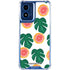 Bouffants and Broken Hearts Tropical Leaves and Citrus Moto G Play 4G (2024) Clear Case