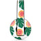 Bouffants and Broken Hearts Tropical Leaves and Citrus PlayStation 4 Gold Wireless Headset Skin