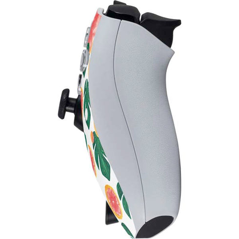 Bouffants and Broken Hearts Tropical Leaves and Citrus PlayStation Portal Remote Player Skin