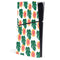 Bouffants and Broken Hearts Tropical Leaves and Citrus PS5 Slim Digital Edition Console Skin