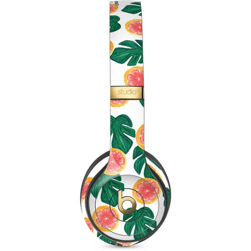 Bouffants and Broken Hearts Tropical Leaves and Citrus Studio Wireless 3 Skin