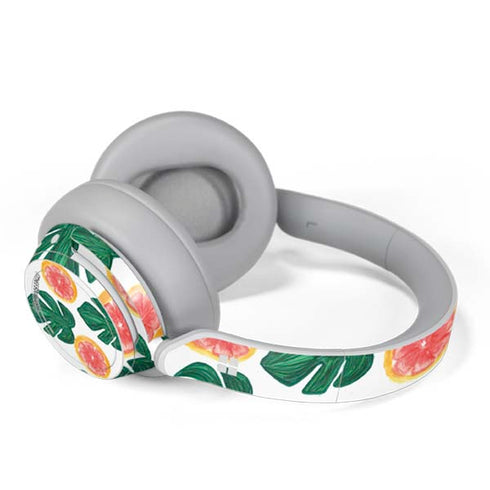 Bouffants and Broken Hearts Tropical Leaves and Citrus Surface Headphones Skin