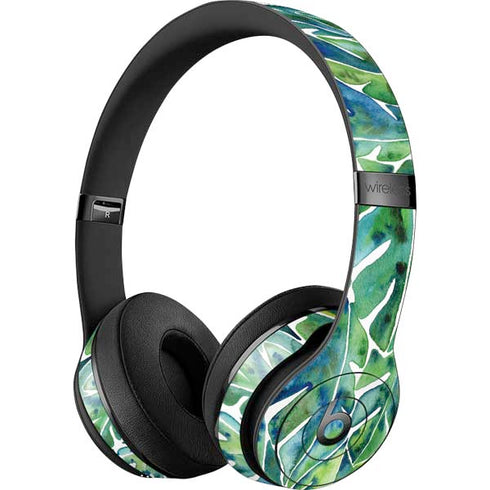 Tropical Leaves by Cat Coq Beats Solo 3 Wireless Skin