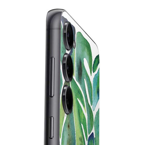 Tropical Leaves by Cat Coq Galaxy A16 5G Skin