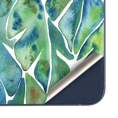 Tropical Leaves by Cat Coq Galaxy A35 5G Skin