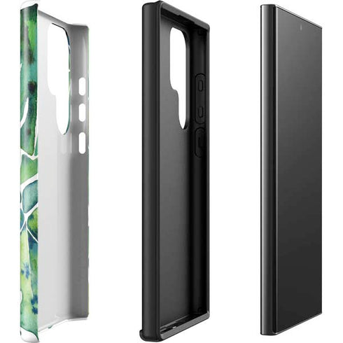 Tropical Leaves by Cat Coq Galaxy S23 Ultra Pro Case