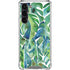 Tropical Leaves by Cat Coq Galaxy S24 FE Clear Case
