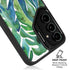 Tropical Leaves by Cat Coq Galaxy S25 Kickstand Case
