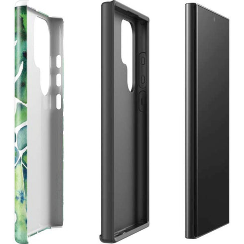 Tropical Leaves by Cat Coq Galaxy S25 Ultra Impact Case