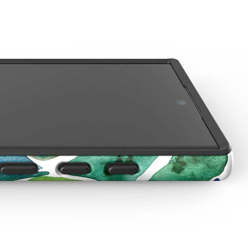 Tropical Leaves by Cat Coq Galaxy S25 Ultra Impact Case