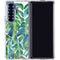 Tropical Leaves by Cat Coq Galaxy Z Fold6 Clear Case