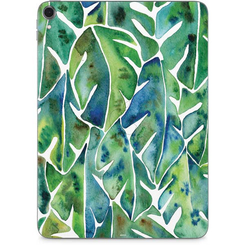 Tropical Leaves by Cat Coq Apple iPad Pro Skin