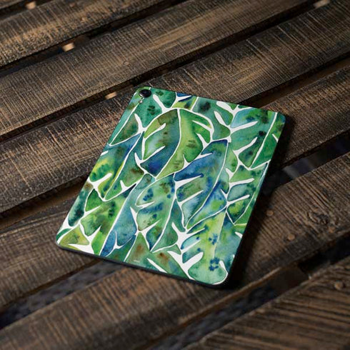 Tropical Leaves by Cat Coq Apple iPad Pro Skin