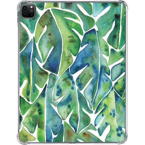Tropical Leaves by Cat Coq iPad Pro 11in (2024) Clear Case