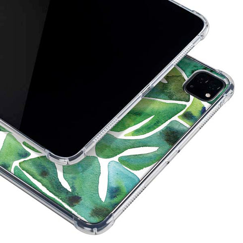 Tropical Leaves by Cat Coq iPad Pro 11in (2024) Clear Case