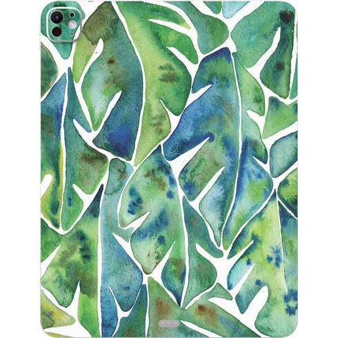 Tropical Leaves by Cat Coq iPad Pro 13in M4 (2024) Skin