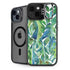 Tropical Leaves by Cat Coq iPhone 14 Plus Kickstand Case