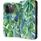 Tropical Leaves by Cat Coq iPhone 15 Pro Folio Case