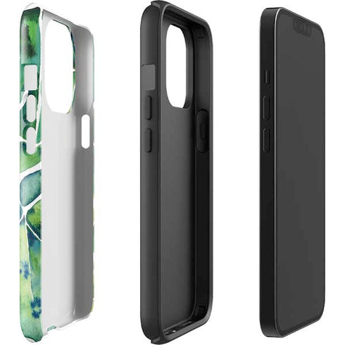 Tropical Leaves by Cat Coq iPhone 15 Pro Impact Case