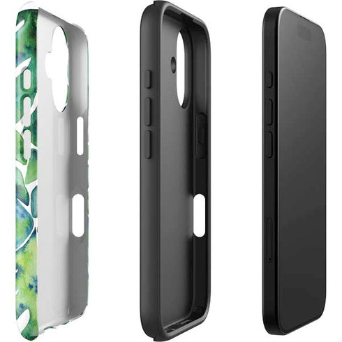 Tropical Leaves by Cat Coq iPhone 16 Impact Case