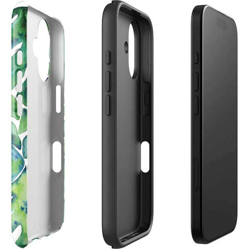 Tropical Leaves by Cat Coq iPhone 16 Plus Impact Case