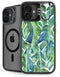 Tropical Leaves by Cat Coq iPhone 16 Plus Kickstand Case