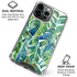 Tropical Leaves by Cat Coq iPhone 16 Pro Clear Case
