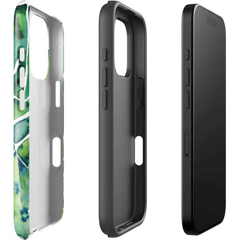 Tropical Leaves by Cat Coq iPhone 16 Pro Impact Case