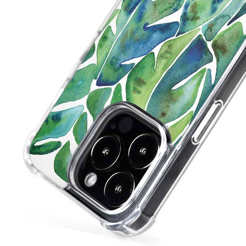 Tropical Leaves by Cat Coq iPhone 16 Pro MagSafe Case