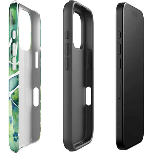 Tropical Leaves by Cat Coq iPhone 16 Pro Max Impact Case
