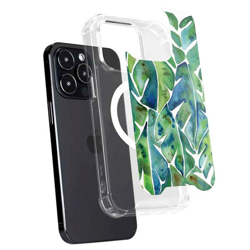 Tropical Leaves by Cat Coq iPhone 16 Pro Max MagSafe Case