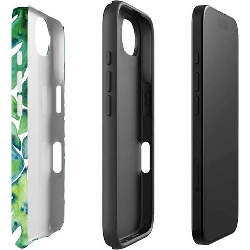 Tropical Leaves by Cat Coq iPhone 16e Impact Case