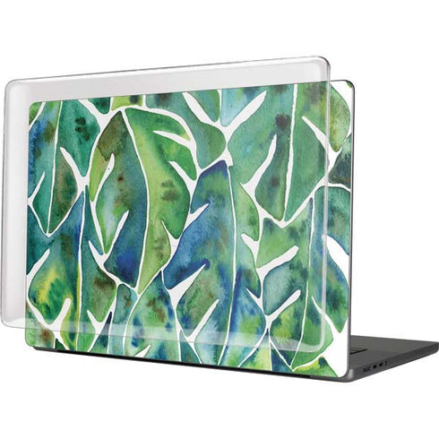 Tropical Leaves by Cat Coq MacBook Cases