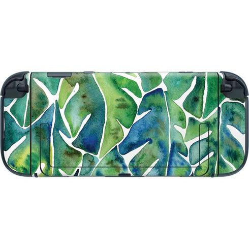 Tropical Leaves by Cat Coq Nintendo Switch 2 (2025) with Joy-Con Skin