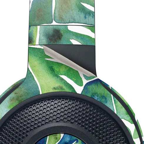 Tropical Leaves by Cat Coq Razer Kraken X Skin