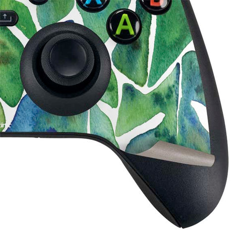 Cat Coq Tropical Leaves Xbox Series X Bundle Skin