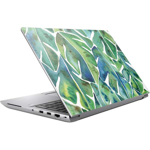 Tropical Leaves by Cat Coq HP ZBook Fury 16 G10 Skin