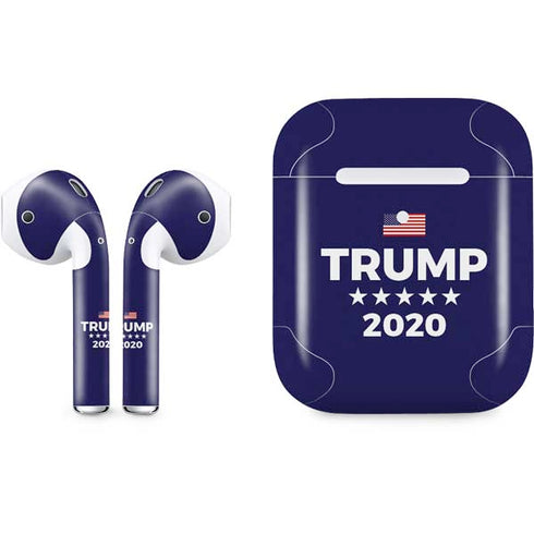 Trump 2020 Blue Apple AirPods 2 Skin