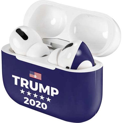 Trump 2020 Blue Apple AirPods Pro Skin