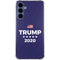 Trump 2020 Blue Galaxy A35 5G Clear Case