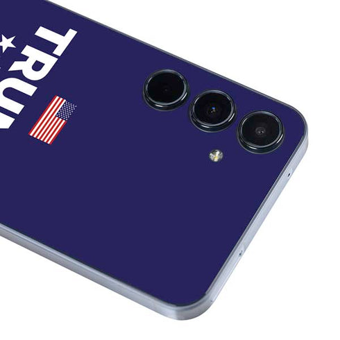 Trump 2020 Blue Galaxy A36 5G Skin