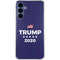 Trump 2020 Blue Galaxy A55 5G Clear Case