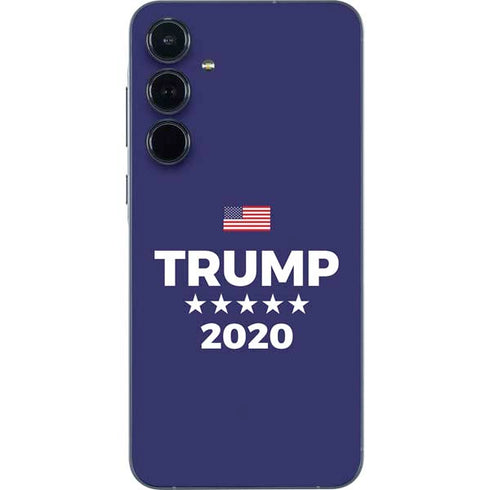 Trump 2020 Blue Galaxy A55 5G Skin