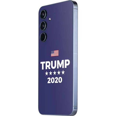 Trump 2020 Blue Galaxy A55 5G Skin