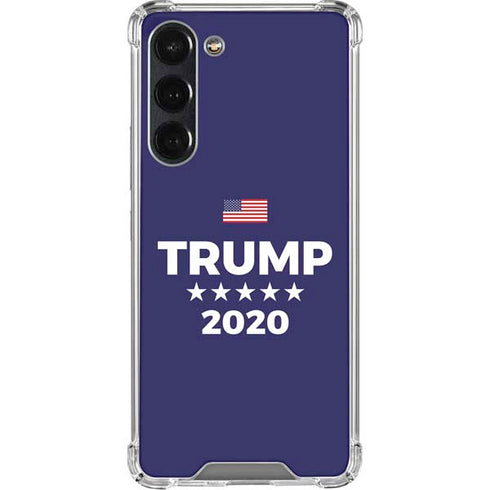 Trump 2020 Blue Galaxy S24 FE Clear Case